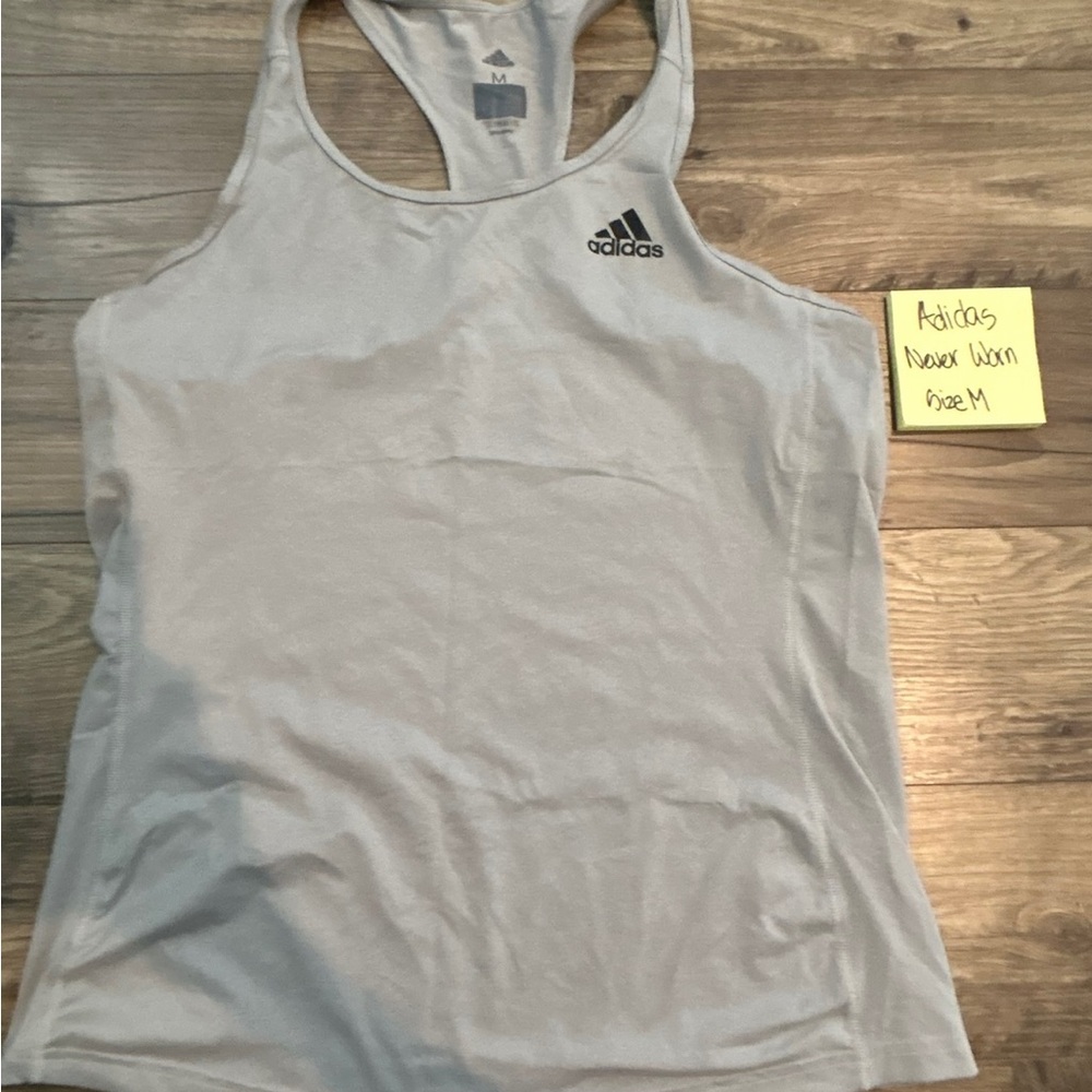 New/Never worn Adidas Beige Tank Top